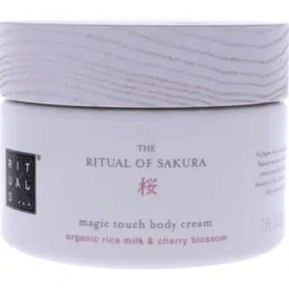 Rituals The Ritual of Sakura Body Cream by Rituals for Unisex - 7.4 oz Body Cream - Fresh Bloom Skin - Premium Skincare Solutions for Nourished, Hydrated, and Radiant Skin Every Day
