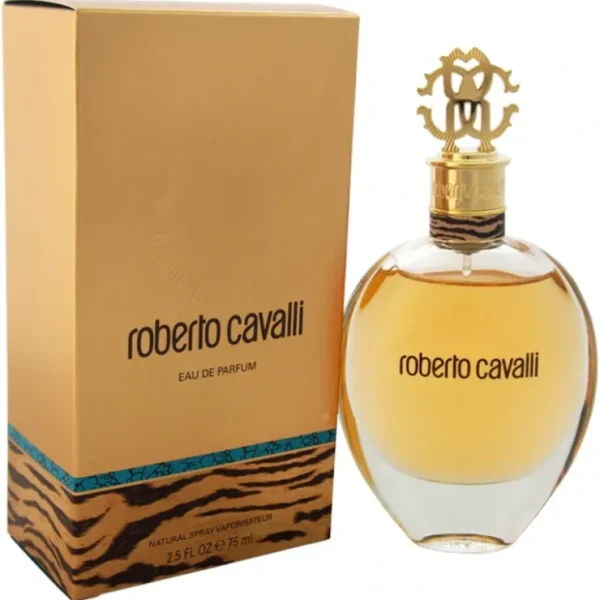 Roberto Cavalli Roberto Cavalli by Roberto Cavalli for Women - 2.5 oz EDP Spray (Signature Edition) - Fresh Bloom Skin - Premium Skincare Solutions for Nourished, Hydrated, and Radiant Skin Every Day