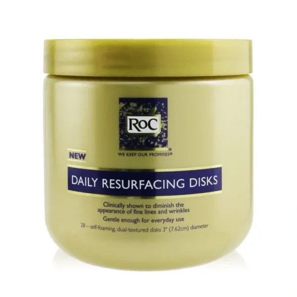 ROC Daily Resurfacing Disks 28pcs - Fresh Bloom Skin - Premium Skincare Solutions for Nourished, Hydrated, and Radiant Skin Every Day