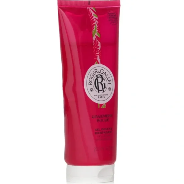Roger & Gallet Gingembre Rouge Wellbeing Shower Gel 200ml/6.7oz - Fresh Bloom Skin - Premium Skincare Solutions for Nourished, Hydrated, and Radiant Skin Every Day