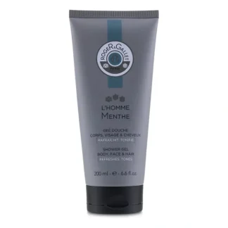 Roger & Gallet L'Homme Menthe Shower Gel 200ml/6.6oz - Fresh Bloom Skin - Premium Skincare Solutions for Nourished, Hydrated, and Radiant Skin Every Day