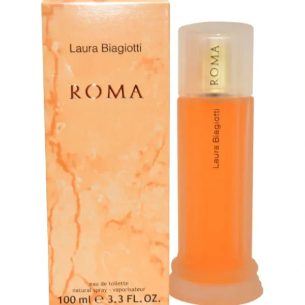 Roma by Laura Biagiotti for Women - 3.4 oz EDT Spray - Fresh Bloom Skin - Premium Skincare Solutions for Nourished, Hydrated, and Radiant Skin Every Day