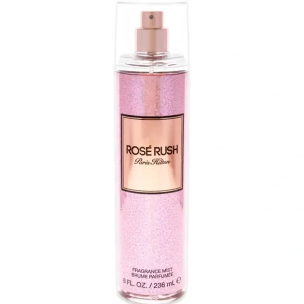 Rose Rush by Paris Hilton for Women - 8 oz Body Spray - Fresh Bloom Skin - Premium Skincare Solutions for Nourished, Hydrated, and Radiant Skin Every Day