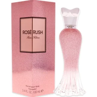 Rose Rush by Paris Hilton for Women - 3.4 oz EDP Spray - Fresh Bloom Skin - Premium Skincare Solutions for Nourished, Hydrated, and Radiant Skin Every Day