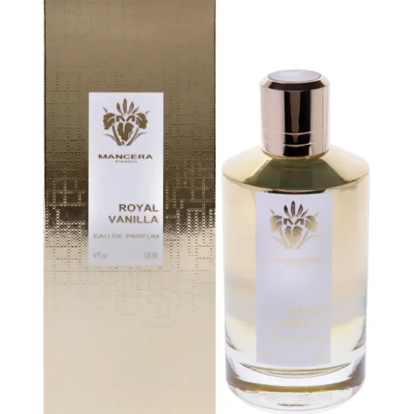 Royal Vanille by Mancera for Unisex - 4 oz EDP Spray - Fresh Bloom Skin - Premium Skincare Solutions for Nourished, Hydrated, and Radiant Skin Every Day