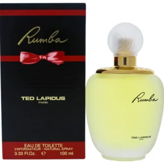 Rumba by Ted Lapidus for Women - 3.33 oz EDT Spray - Fresh Bloom Skin - Premium Skincare Solutions for Nourished, Hydrated, and Radiant Skin Every Day