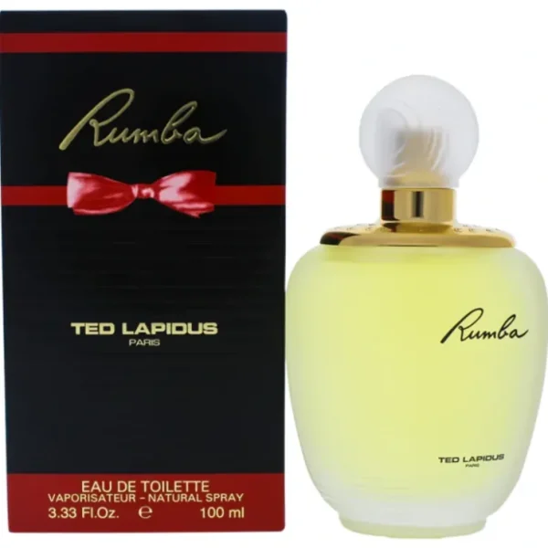 Rumba by Ted Lapidus for Women - 3.33 oz EDT Spray - Fresh Bloom Skin - Premium Skincare Solutions for Nourished, Hydrated, and Radiant Skin Every Day