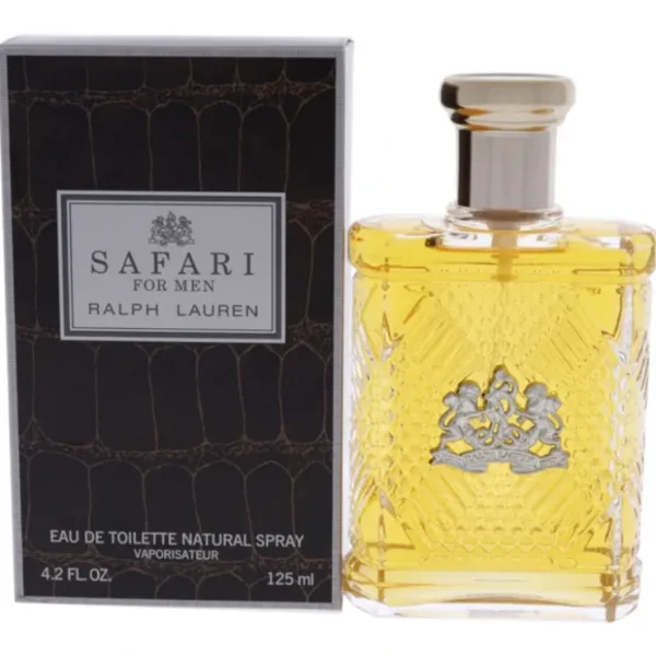 Safari by Ralph Lauren for Men - 4.2 oz EDT Spray - Fresh Bloom Skin - Premium Skincare Solutions for Nourished, Hydrated, and Radiant Skin Every Day