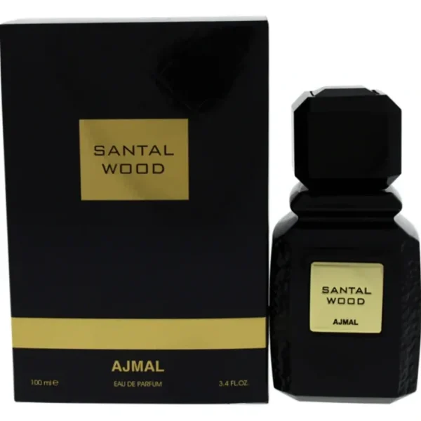 Santal Wood by Ajmal for Unisex - 3.4 oz EDP Spray - Fresh Bloom Skin - Premium Skincare Solutions for Nourished, Hydrated, and Radiant Skin Every Day