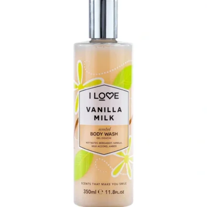 Scented Body Wash - Vanilla Milk by I Love Cosmetics for Women - 11.8 oz Body Wash - Fresh Bloom Skin - Premium Skincare Solutions for Nourished, Hydrated, and Radiant Skin Every Day