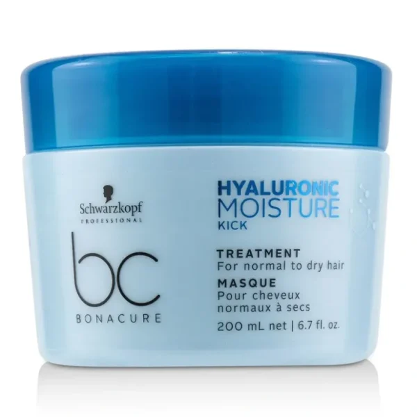 Schwarzkopf BC Bonacure Hyaluronic Moisture Kick Treatment (For Normal to Dry Hair) 200ml/6.7oz - Fresh Bloom Skin - Premium Skincare Solutions for Nourished, Hydrated, and Radiant Skin Every Day
