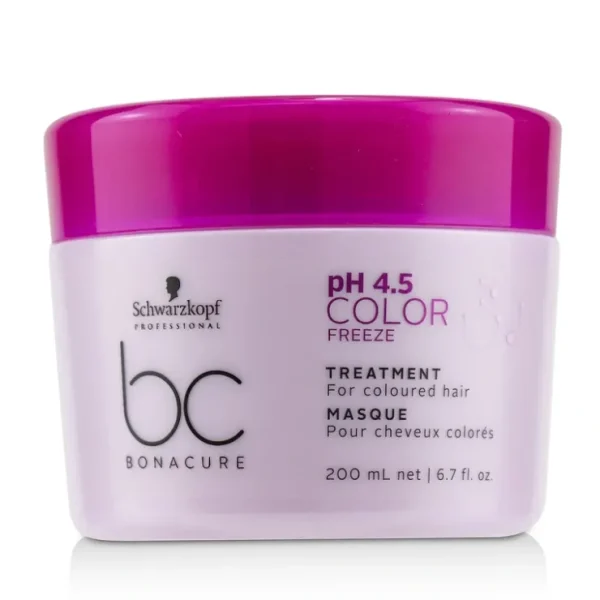 Schwarzkopf BC Bonacure pH 4.5 Color Freeze Treatment (For Coloured Hair) 200ml/6.7oz - Fresh Bloom Skin - Premium Skincare Solutions for Nourished, Hydrated, and Radiant Skin Every Day