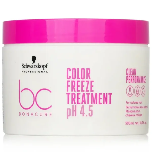 Schwarzkopf BC Bonacure pH 4.5 Color Freeze Treatment (For Coloured Hair) 500ml/16.9oz - Fresh Bloom Skin - Premium Skincare Solutions for Nourished, Hydrated, and Radiant Skin Every Day