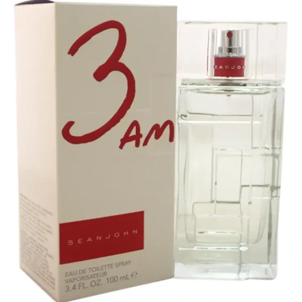 Sean John 3 AM by Sean John for Men - 3.4 oz EDT Spray - Fresh Bloom Skin - Premium Skincare Solutions for Nourished, Hydrated, and Radiant Skin Every Day