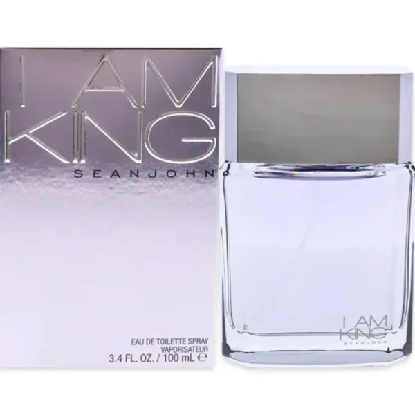 Sean John I Am King by Sean John for Men - 3.4 oz EDT Spray - Fresh Bloom Skin - Premium Skincare Solutions for Nourished, Hydrated, and Radiant Skin Every Day