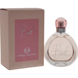 Sergio Tacchini Precious Pink by Sergio Tacchini for Women - 3.3 oz EDT Spray - Fresh Bloom Skin - Premium Skincare Solutions for Nourished, Hydrated, and Radiant Skin Every Day