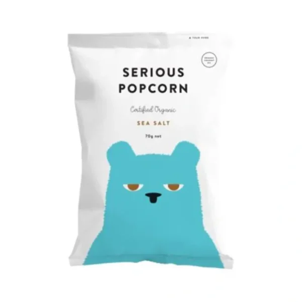 Serious Popcorn Seasalt 70g - Fresh Bloom Skin - Premium Skincare Solutions for Nourished, Hydrated, and Radiant Skin Every Day