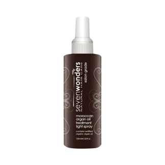 Seven Wonders Natural Hair Care Moroccan Argan Oil Treatment Light Spray 125ml - Fresh Bloom Skin - Premium Skincare Solutions for Nourished, Hydrated, and Radiant Skin Every Day