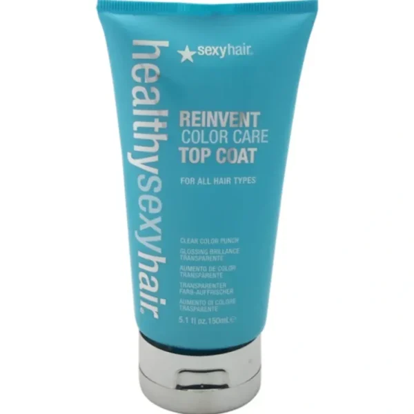 Sexy Hair Healthy Sexy Hair Reinvent Color Care Top Coat by Sexy Hair for Unisex - 5.1 oz Treatment - Fresh Bloom Skin - Premium Skincare Solutions for Nourished, Hydrated, and Radiant Skin Every Day
