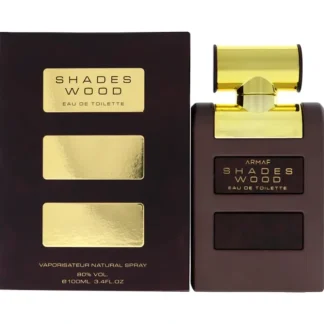 Shades Wood by Armaf for Men - 3.4 oz EDP Spray - Fresh Bloom Skin - Premium Skincare Solutions for Nourished, Hydrated, and Radiant Skin Every Day