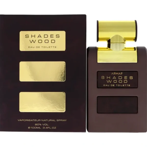 Shades Wood by Armaf for Men - 3.4 oz EDP Spray - Fresh Bloom Skin - Premium Skincare Solutions for Nourished, Hydrated, and Radiant Skin Every Day
