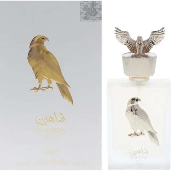 Shaheen Gold by Lattafa for Men - 3.4 oz EDP Spray - Fresh Bloom Skin - Premium Skincare Solutions for Nourished, Hydrated, and Radiant Skin Every Day