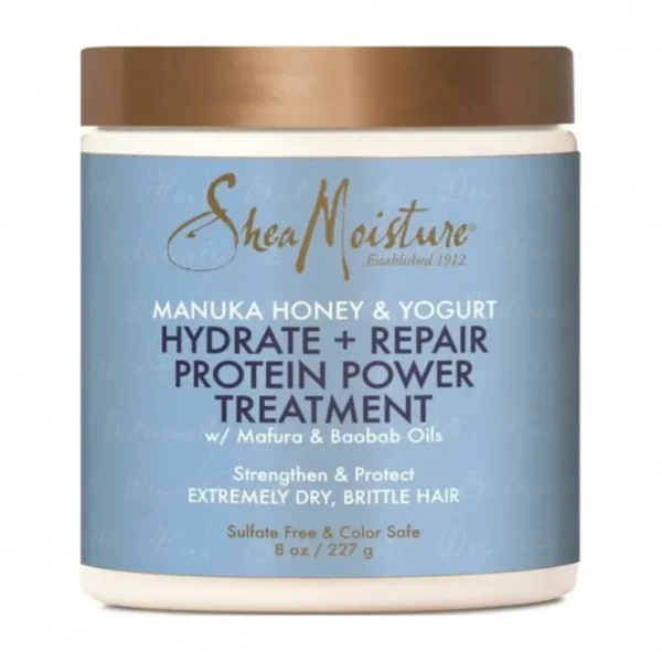 Shea Moisture Manuka Honey & Yogurt Hydrate & Repair Protein Power Treatment 227g - Fresh Bloom Skin - Premium Skincare Solutions for Nourished, Hydrated, and Radiant Skin Every Day