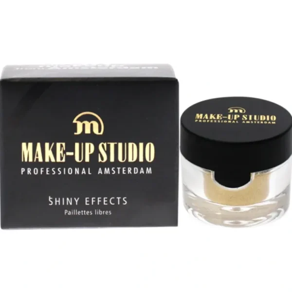 Shiny Effects - Golden Light by Make-Up Studio for Women - 0.14 oz Eye Shadow - Fresh Bloom Skin - Premium Skincare Solutions for Nourished, Hydrated, and Radiant Skin Every Day