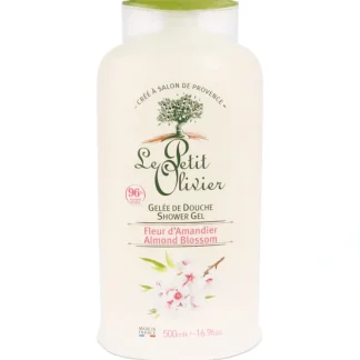 Shower Gel - Almond Blossom by Le Petit Olivier for Women - 16.9 oz Shower Gel - Fresh Bloom Skin - Premium Skincare Solutions for Nourished, Hydrated, and Radiant Skin Every Day