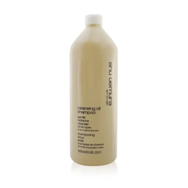 Shu Uemura Cleansing Oil Shampoo Gentle Radiance Cleanser (For All Hair Types) 1000ml/33.8oz - Fresh Bloom Skin - Premium Skincare Solutions for Nourished, Hydrated, and Radiant Skin Every Day