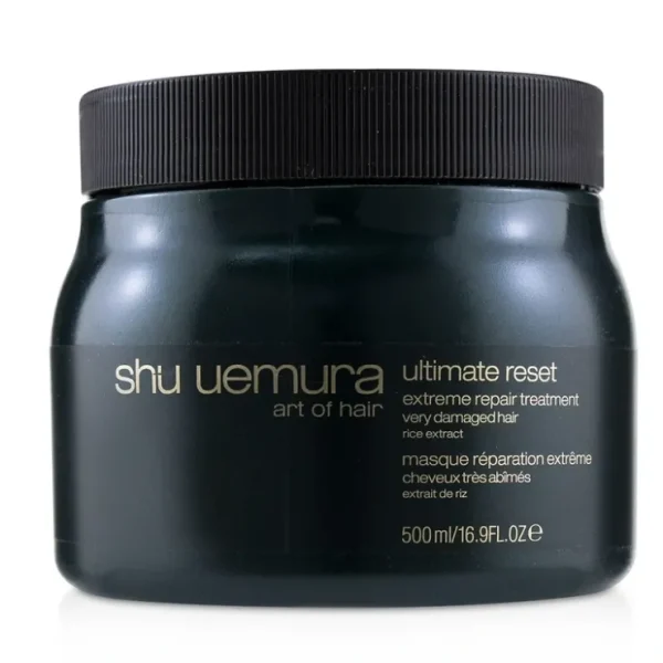 Shu Uemura Ultimate Reset Extreme Repair Treatment (Very Damaged Hair) 500ml/16.9oz - Fresh Bloom Skin - Premium Skincare Solutions for Nourished, Hydrated, and Radiant Skin Every Day