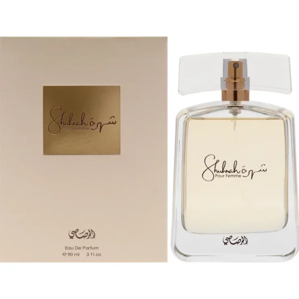 Shuhrah by Rasasi for Women - 3 oz EDP Spray - Fresh Bloom Skin - Premium Skincare Solutions for Nourished, Hydrated, and Radiant Skin Every Day