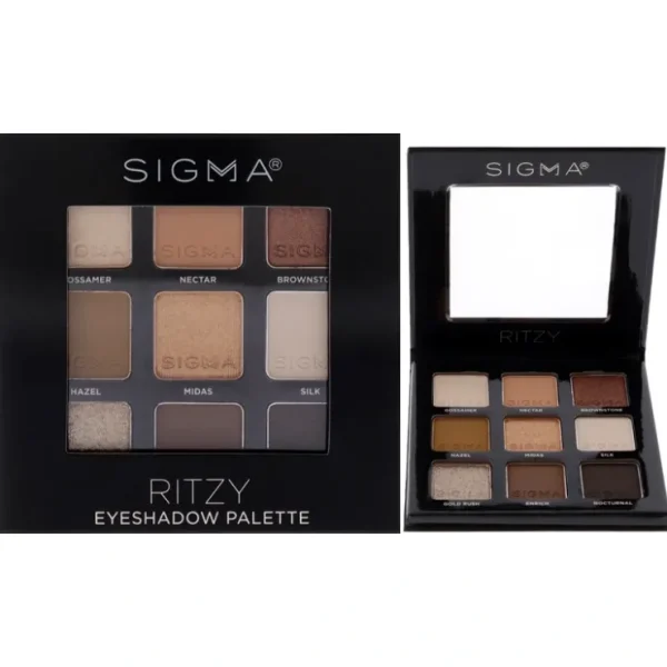 SIGMA Eyeshadow Palette - Ritzy by SIGMA for Women - 0.032 oz Eye Shadow - Fresh Bloom Skin - Premium Skincare Solutions for Nourished, Hydrated, and Radiant Skin Every Day