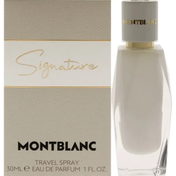 Signature Travel Spray by Mont Blanc for Women - 1 oz EDP Spray - Fresh Bloom Skin - Premium Skincare Solutions for Nourished, Hydrated, and Radiant Skin Every Day