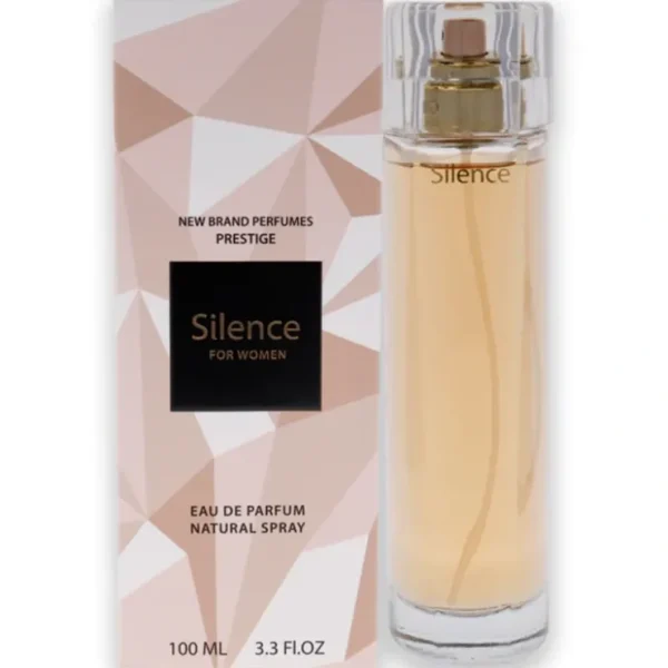 Silence by New Brand for Women - 3.3 oz EDP Spray - Fresh Bloom Skin - Premium Skincare Solutions for Nourished, Hydrated, and Radiant Skin Every Day