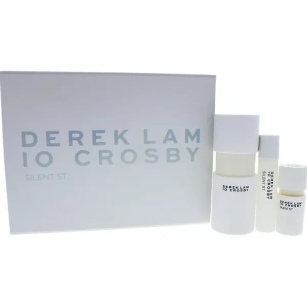 Silent ST by Derek Lam for Women - 3 Pc Gift Set 1.7oz EDP Spray, 0.33oz EDP Spray, 0.12oz Parfumes Stick - Fresh Bloom Skin - Premium Skincare Solutions for Nourished, Hydrated, and Radiant Skin Every Day