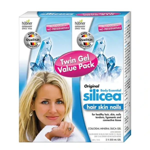 Silicea Body Essential Silicea Gel 500ml x 2 Pack - Fresh Bloom Skin - Premium Skincare Solutions for Nourished, Hydrated, and Radiant Skin Every Day