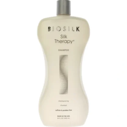 Silk Therapy Shampoo by Biosilk for Unisex - 34 oz Shampoo - Fresh Bloom Skin - Premium Skincare Solutions for Nourished, Hydrated, and Radiant Skin Every Day