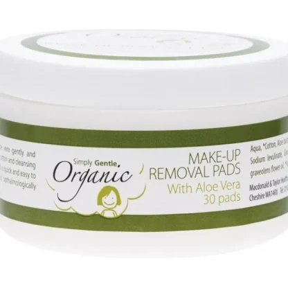 Simply Gentle Organic Facial Cleansing Pads With Organic Aloe Vera - Fresh Bloom Skin - Premium Skincare Solutions for Nourished, Hydrated, and Radiant Skin Every Day
