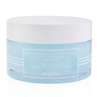 Sisley Triple-Oil Balm Make-Up Remover & Cleanser - Face & Eyes 125g/4.4oz - Fresh Bloom Skin - Premium Skincare Solutions for Nourished, Hydrated, and Radiant Skin Every Day
