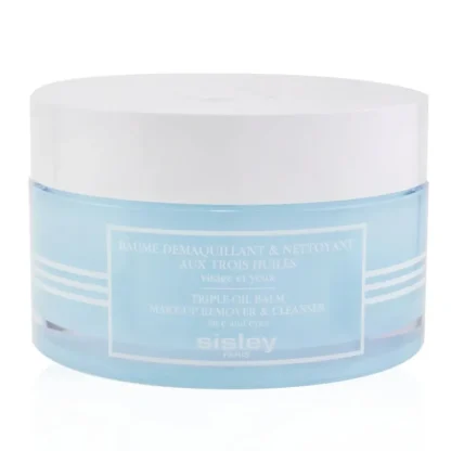 Sisley Triple-Oil Balm Make-Up Remover & Cleanser - Face & Eyes 125g/4.4oz - Fresh Bloom Skin - Premium Skincare Solutions for Nourished, Hydrated, and Radiant Skin Every Day