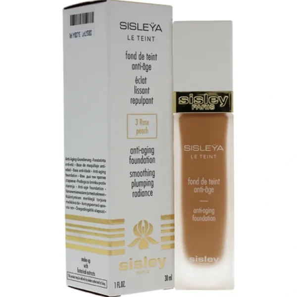 Sisleya Le Teint Anti Aging Foundation - 3R Peach by Sisley for Women - 1 oz Foundation - Fresh Bloom Skin - Premium Skincare Solutions for Nourished, Hydrated, and Radiant Skin Every Day