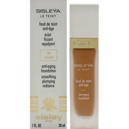 Sisleya Le Teint Anti Aging Foundation - 3W Almond by Sisley for Women - 1 oz Foundation - Fresh Bloom Skin - Premium Skincare Solutions for Nourished, Hydrated, and Radiant Skin Every Day