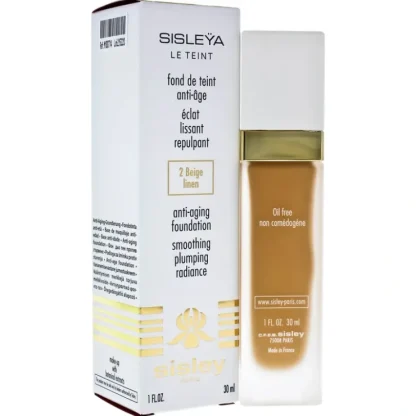 Sisleya Le Teint Anti Aging Foundation - 2W Linen by Sisley for Women - 1 oz Foundation - Fresh Bloom Skin - Premium Skincare Solutions for Nourished, Hydrated, and Radiant Skin Every Day