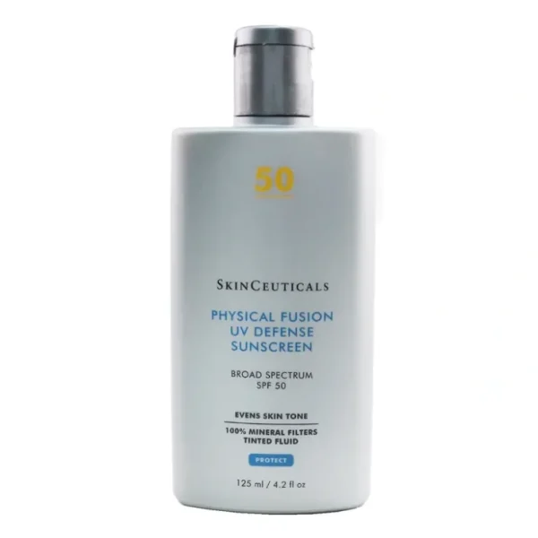 Skin Ceuticals Physical Fusion UV Defense SPF 50 (Super Size) 125ml/4.2oz - Fresh Bloom Skin - Premium Skincare Solutions for Nourished, Hydrated, and Radiant Skin Every Day
