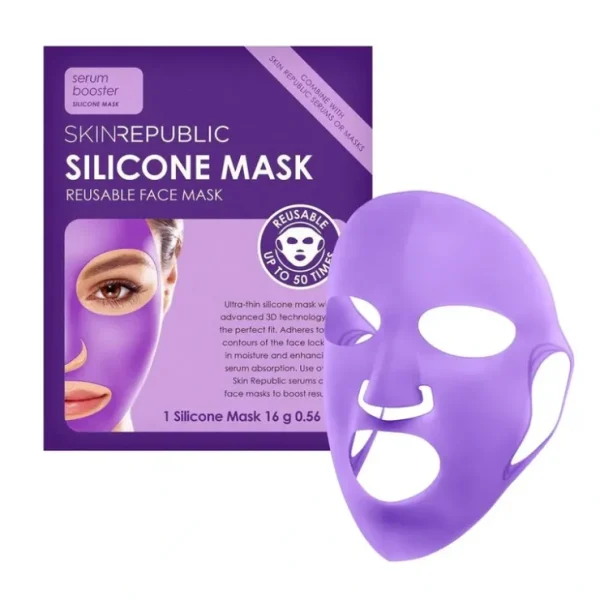 Skin Republic Reusable Silicone Mask 1s 16g - Fresh Bloom Skin - Premium Skincare Solutions for Nourished, Hydrated, and Radiant Skin Every Day