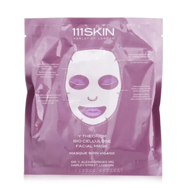 111Skin Y Theorem Bio Cellulose Facial Mask 23ml/0.78oz - Fresh Bloom Skin - Premium Skincare Solutions for Nourished, Hydrated, and Radiant Skin Every Day