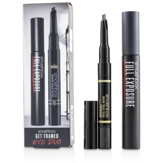 Smashbox Get Framed Eye Duo Set : ( 1x Full Exposure Mascara, 1x Brow Tech To Go) 2pcs - Fresh Bloom Skin - Premium Skincare Solutions for Nourished, Hydrated, and Radiant Skin Every Day