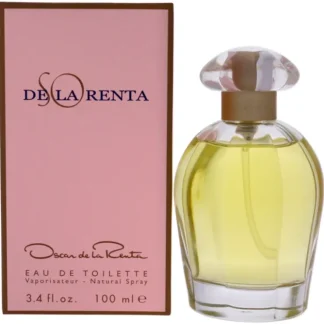 So de la Renta by Oscar De La Renta for Women - 3.4 oz EDT Spray - Fresh Bloom Skin - Premium Skincare Solutions for Nourished, Hydrated, and Radiant Skin Every Day