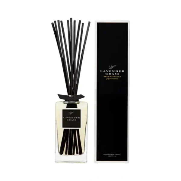 Sohum Grandiflora Reed Diffuser Lavender Grass 160ml - Fresh Bloom Skin - Premium Skincare Solutions for Nourished, Hydrated, and Radiant Skin Every Day